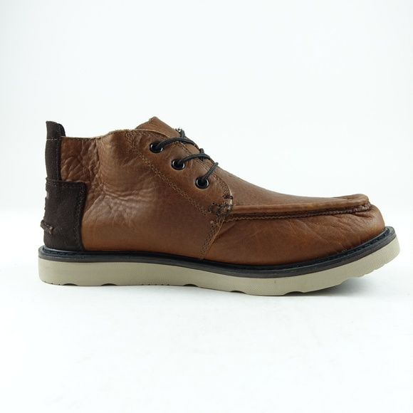 TOMS Men\'s Waterproof Leather Chukka Boots R2S2 main image 6